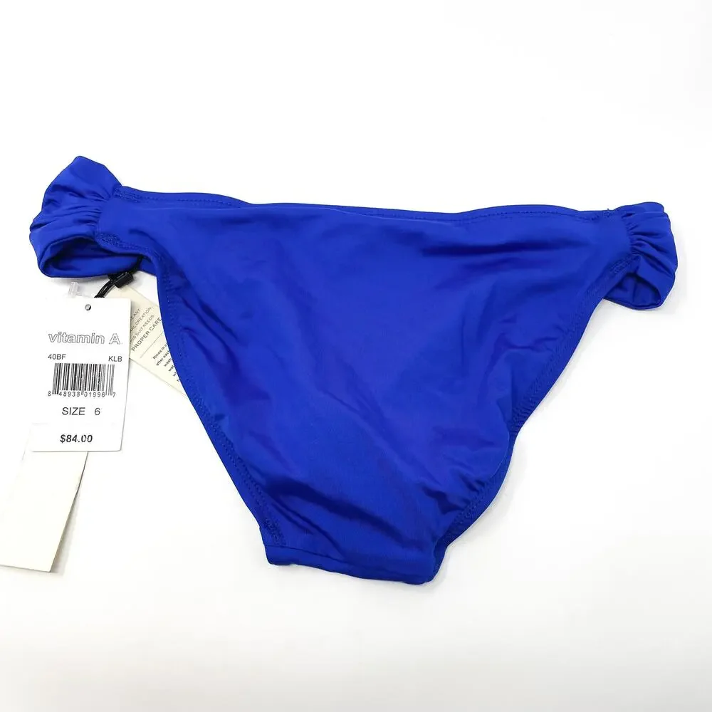 Vitamin A X Amahlia Stevens Blue‎ Bikini Bottoms